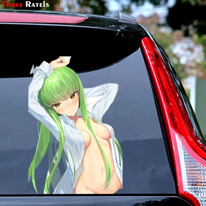 

Three Ratels FC936 CC Code Geass Anime Girl Car Decoration Sticker Wallpaper Decal