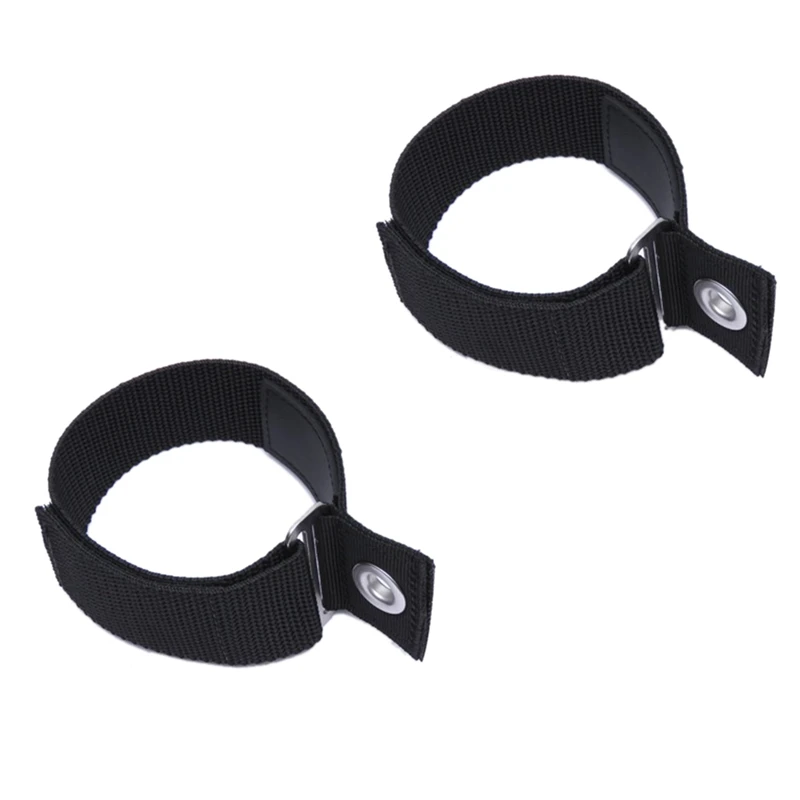 1 Pair Scuba Diving Dry Suit Tied Bottle Belt Dive Cylinder Tank Holder Cam Band Belt 2L Tank 1 pair replacement watch strap wrist band buckle metal connectors for fitbit charge 5 gold