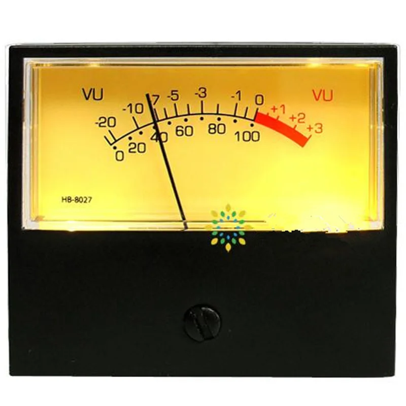 Precisão vu Meter Cabeça Amplificador Pré-estágio db Medidor de Nível de Potência de Áudio Medidor de Pressão Sonora com Luz de Fundo Tn42ab Alta