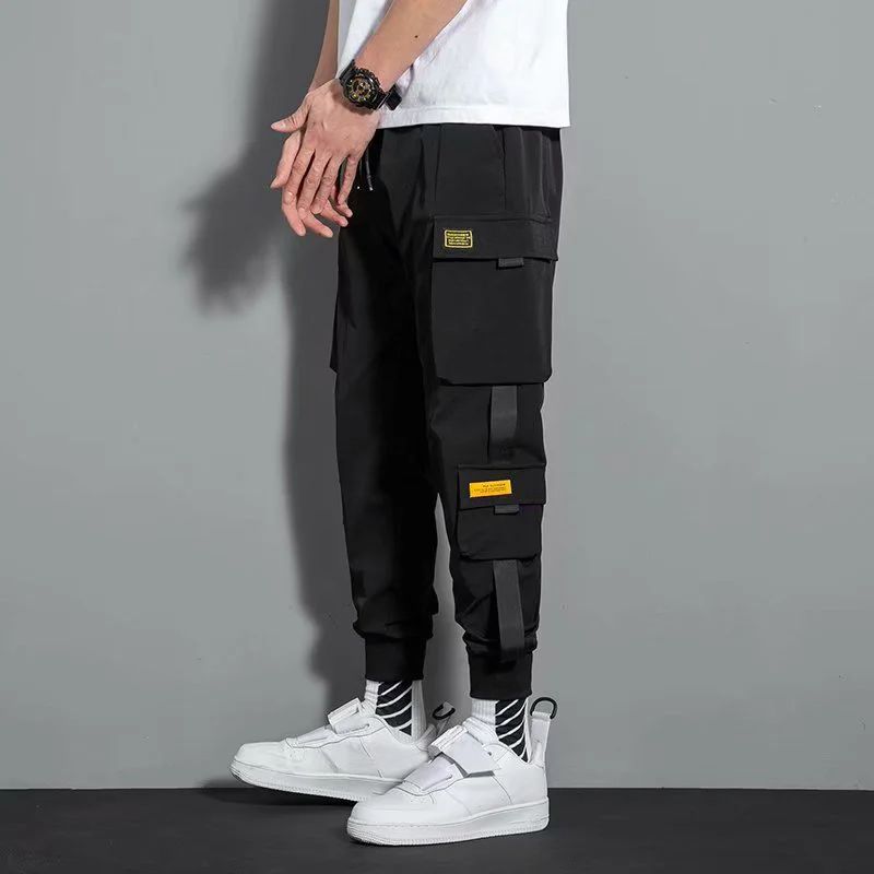 

2023 Fashion Men's Pants Harlan Cargo Pants Loose Functional Casual Youth Y2K Pants Men Multi Pockets Work Pants