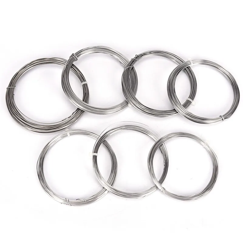

10M Nichrome Electric Heating Coils Premade Coil Resistance/heating Wire For Atomizer Diameter 0.15/0.2/0.25/0.3/0.5/0.6/0.7MM