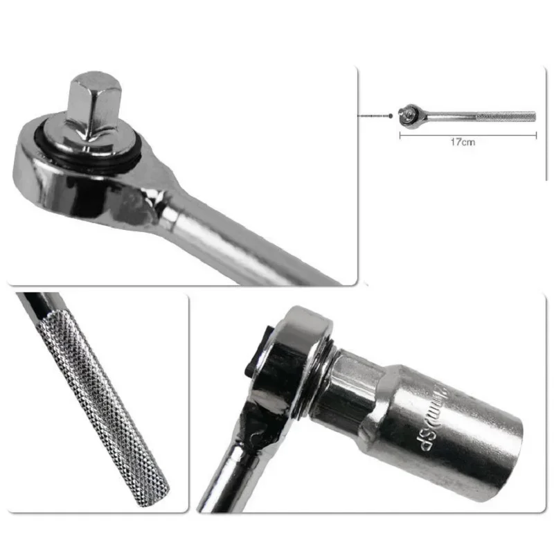 40pcs Car Repair Combination Suit Disassembly Tool Set Motorcycle Ratchet Socket Wrench Kits Household Hand Tools