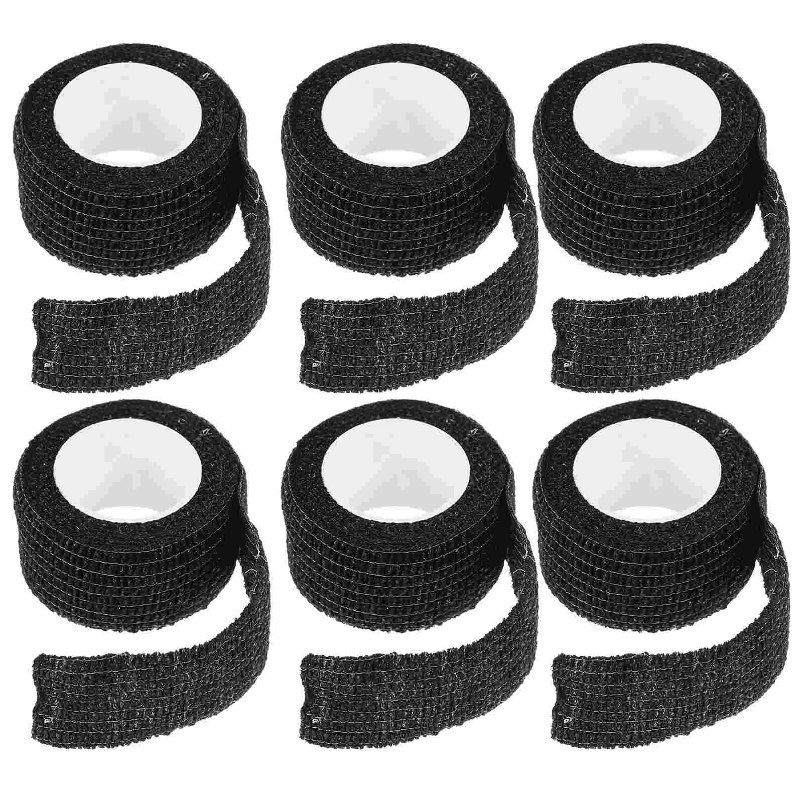 

6 Rolls Table and Chair Leg Protection Belt Glue Tape Adhesive Pads Floor Protector Stripe Spandex Yarn Self Glides