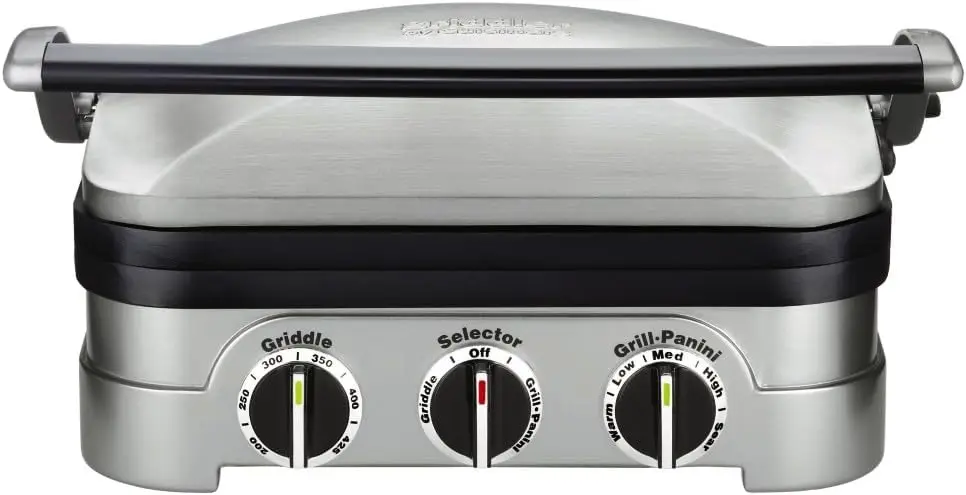 Panini Press, Stainless Steel Griddler, Sandwich Maker & More, 5-IN-1, GR-4NP1 6