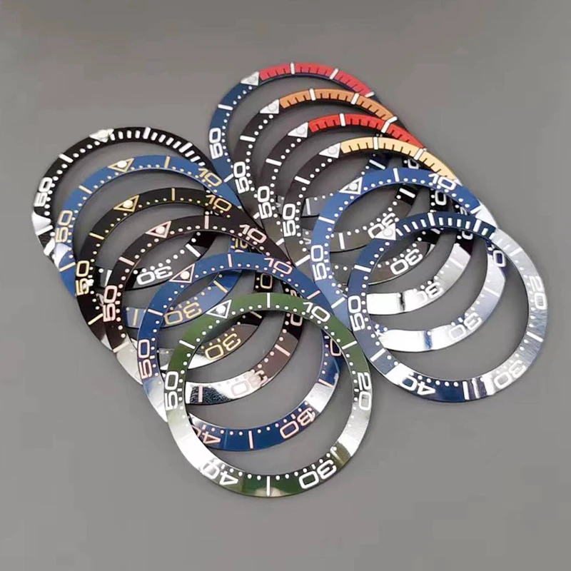 Curved Ceramic Bezel Insert Ring for Men's Watch Customization