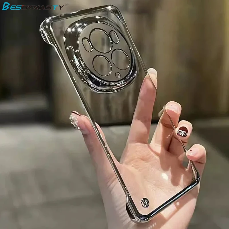 Ultra-Thin Luxury Frameless Hard Cover with Color Accents
