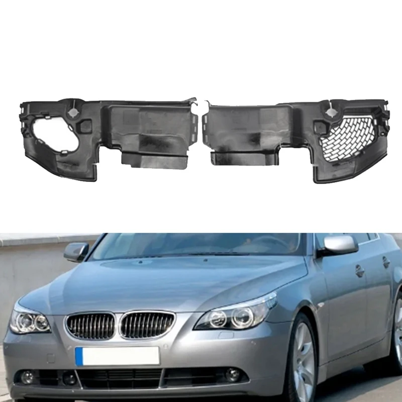

Автомобильная решетка воздухозаборника для BMW E60 E61 2004-2007 резервуар для воды дефлектор воздуха автомобильные запасные части 51717050649 51717050604