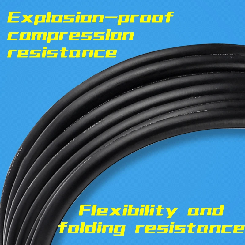 Car Wash Accessories High Pressure Washer Hose M2215 M2214 For Car Wash Water Gun Pipe For Car Cleaning Machine 4