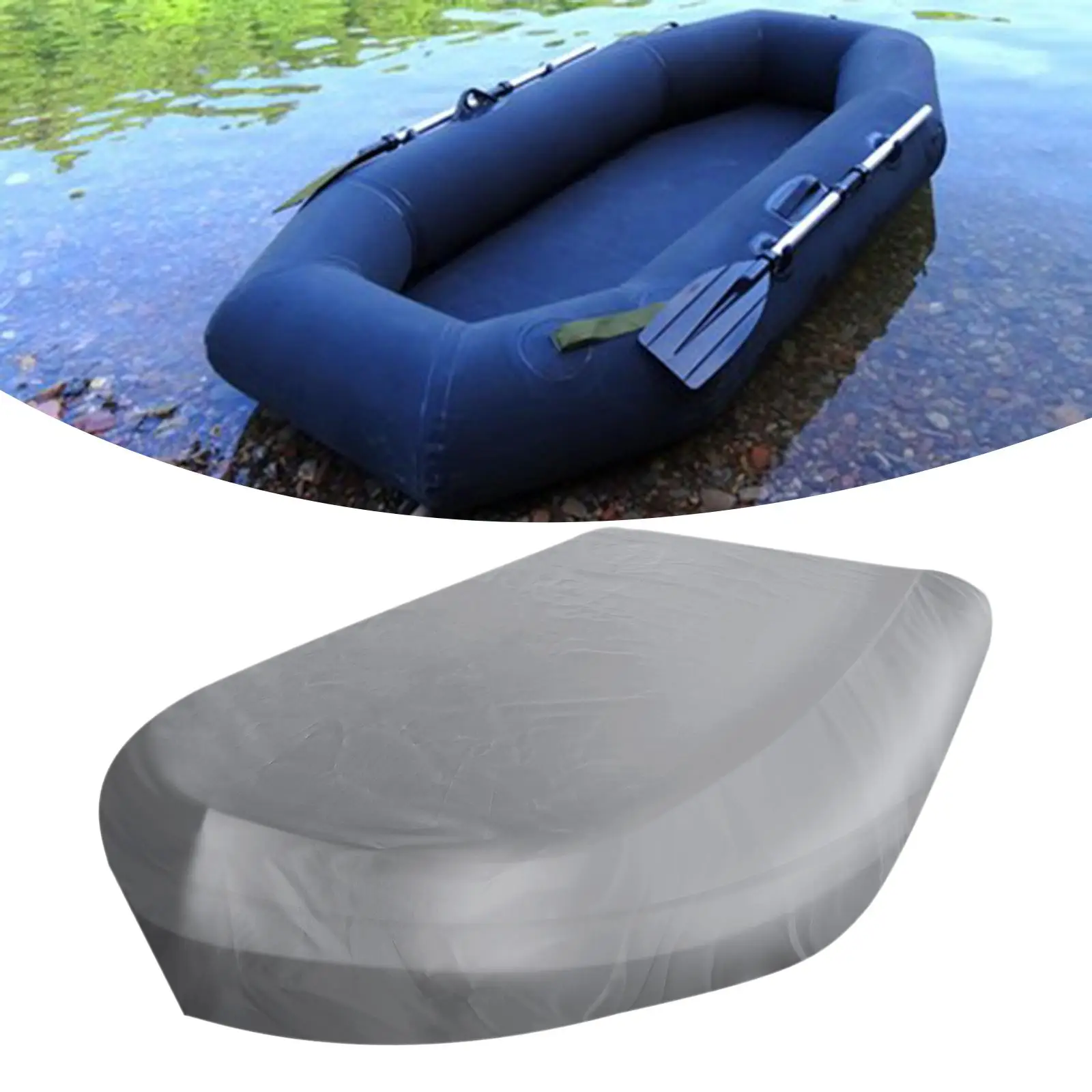 Marine Fishing Boat Cover Rains Resistant Kayak V Shape Inflatable