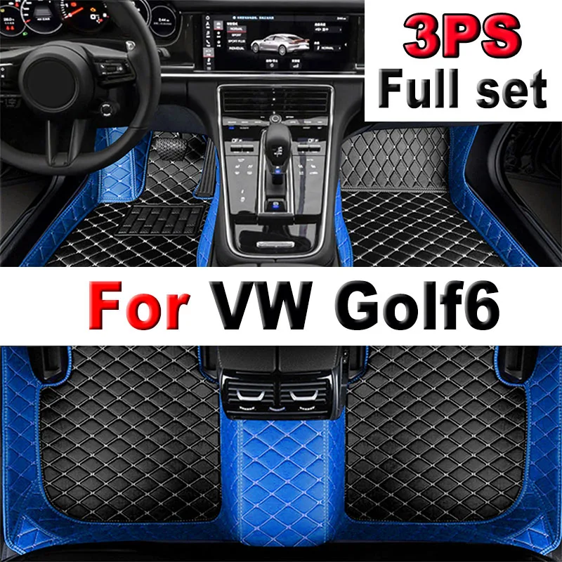 

Автомобильный напольный коврик для VW Volkswagen Golf6 Golf 6 Mk6 5K 2009 ~ 2013, коврик для защиты от грязи, напольный коврик, коврики, автомобильные аксессуары, Vento Choice