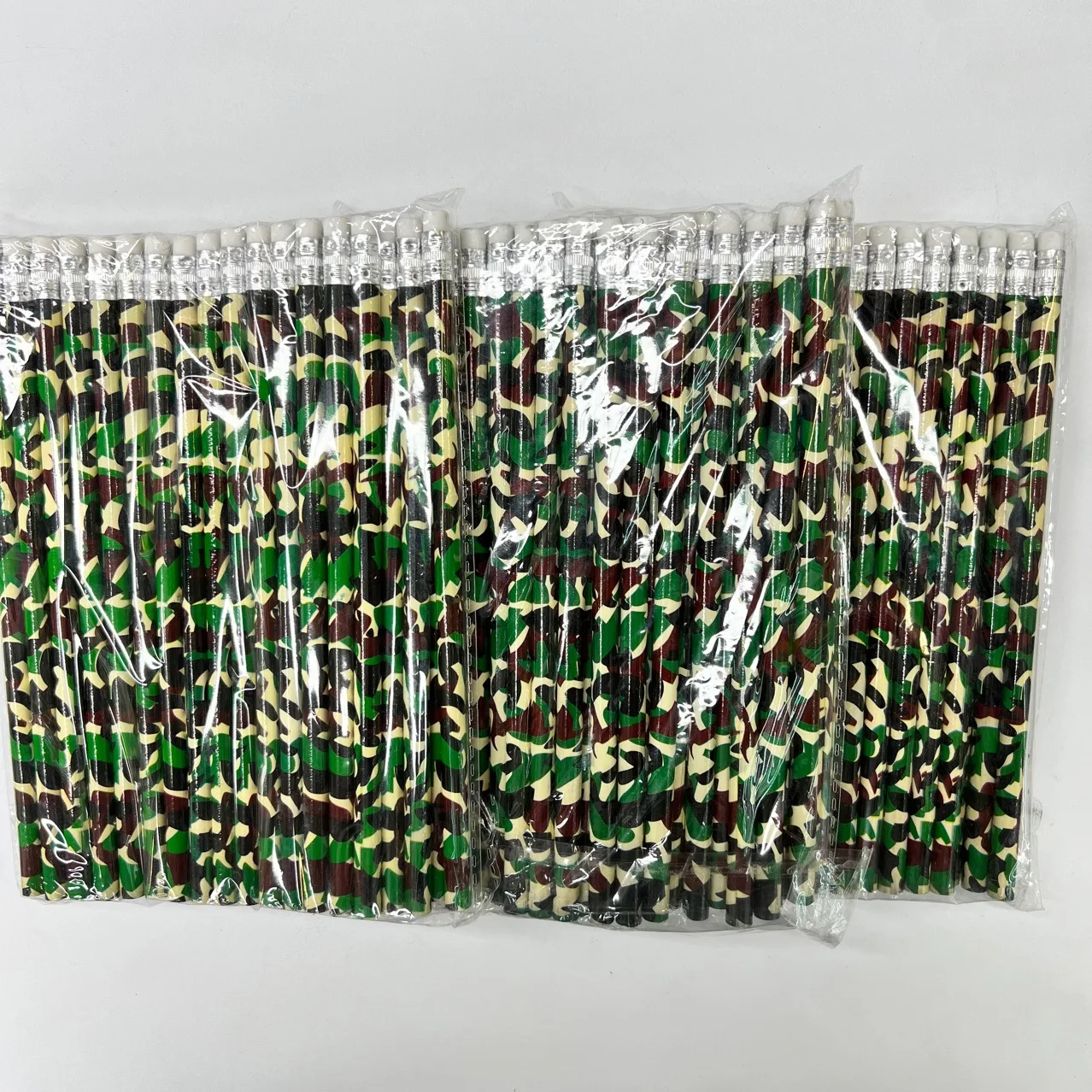 12pcs/24pcs/36pcs/48pcs Dark camouflage HB writing pencils, wooden writing pencils, office writing and drawing pencils - 5