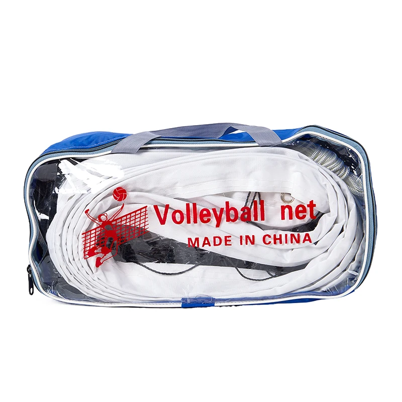 

Standard Volleyball Net 9.5x1m with Portable Storage Bag Outdoor Indoor Beach Volleyball Game Competition Net