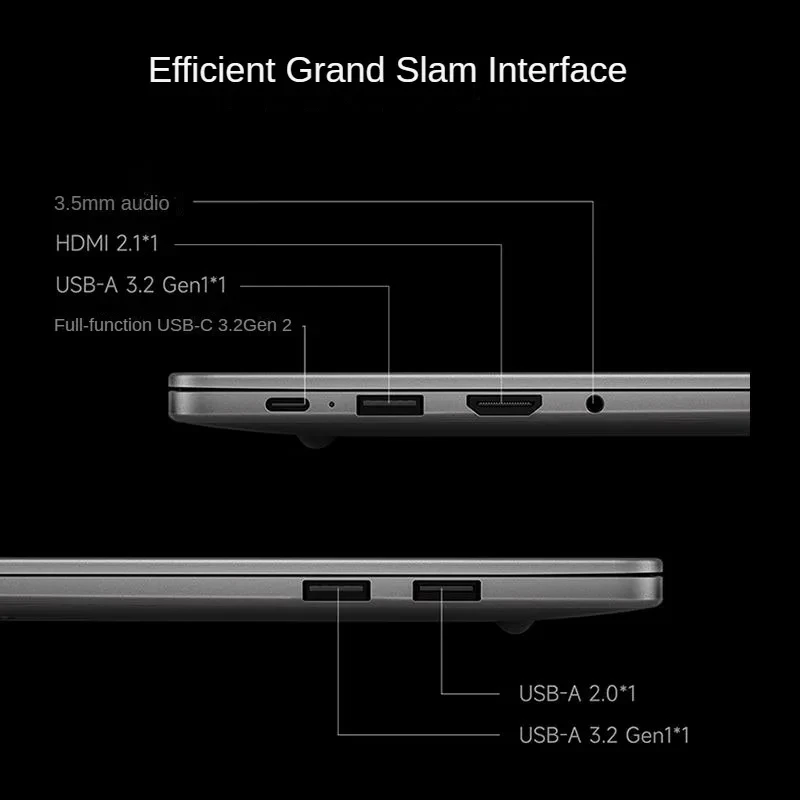 Xiaomi Laptop RedmiBook 16 Intel UHD i5-12450H/i5-13500H 16G 512G/1T SSD 16-inch 60Hz/120Hz Sreen Mi Notebook 5