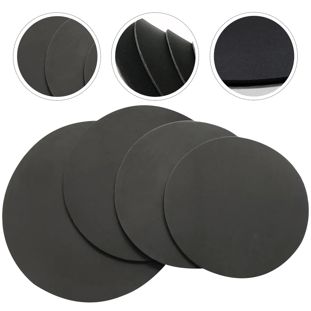 

4 Pcs 14 Inch Drum Practice Pad Drumming Mute Silencer Damper Drums Accessories Foam 12