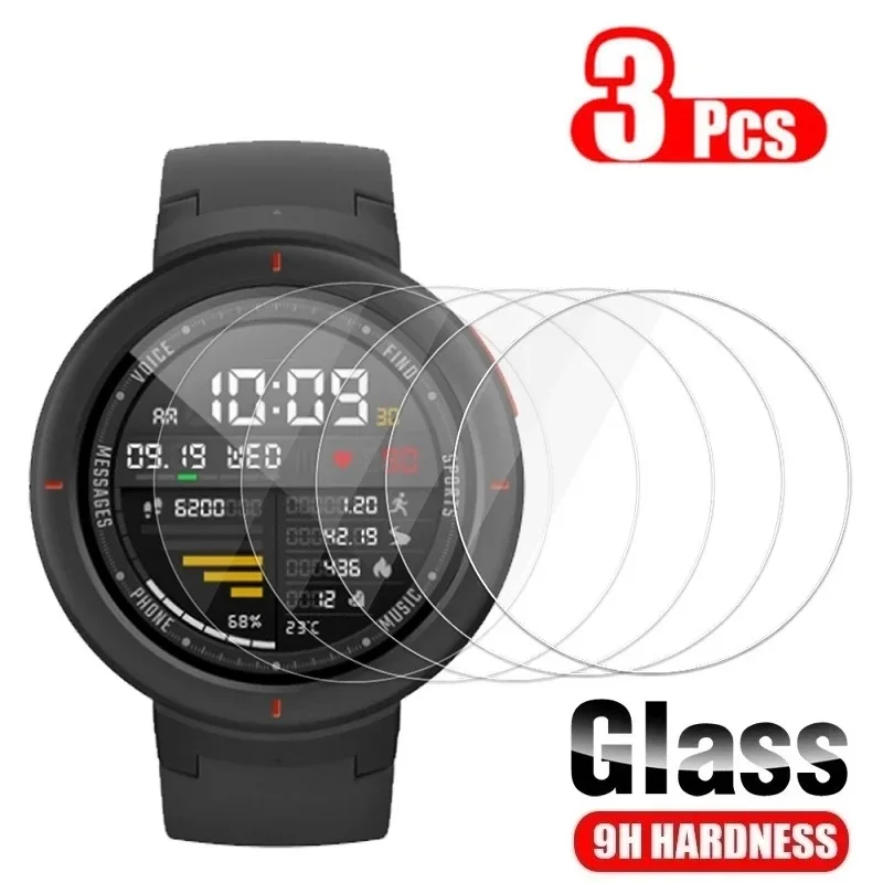 

Tempered Glass for Amazfit Verge 2 3 Lite Screen Protector for Amazfit Verge Lite 2 3 Glass Watch Protector Film Protection