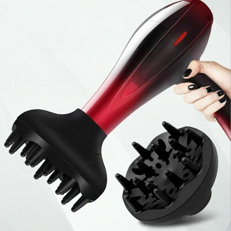 

1pc Hair Diffuser Professional Hair Styling Curl Dryer Diffuser Universal Hairdressing Blower Styling Salon Curly Tool Black