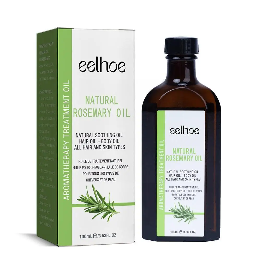

100ml Rosemary Oil Pure Rosemary Essential Hairs Smooth Oil Prevent Serum Hair Hair Oil Loss Anti-f P9V6