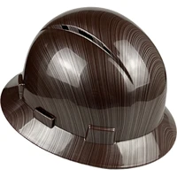 Full Brim Carbon Fibre Hard Hat