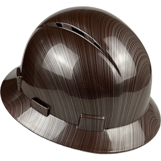 Full Brim Carbon Fibre Hard Hat