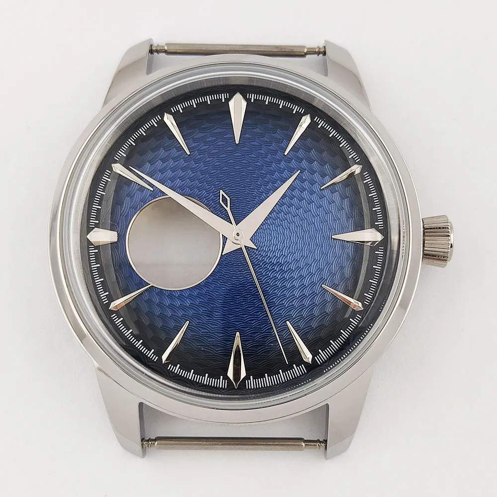 Elegant 40mm Stainless Steel Cocktail Watch Case with Dial