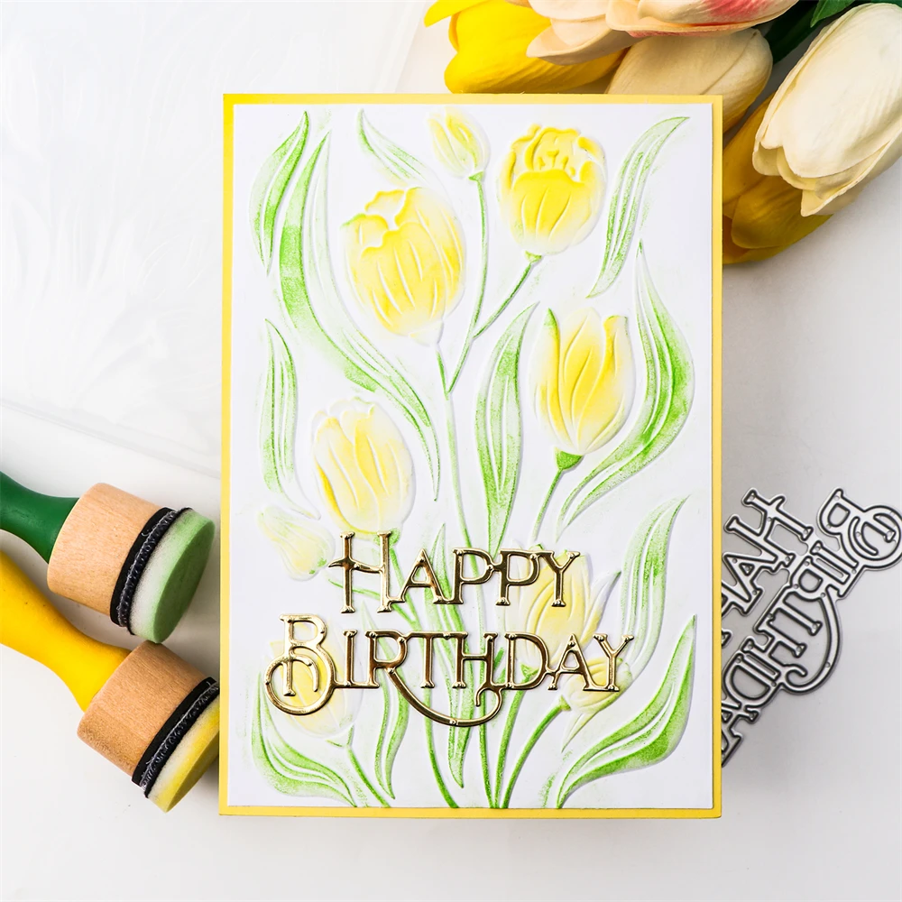 3D Embossing Folder Balloon Butterfly Flower Leave Border Grid Stencil for DIY Scrapbook Decor Adding Texture Paper Card plastic embossing folder embossing folder