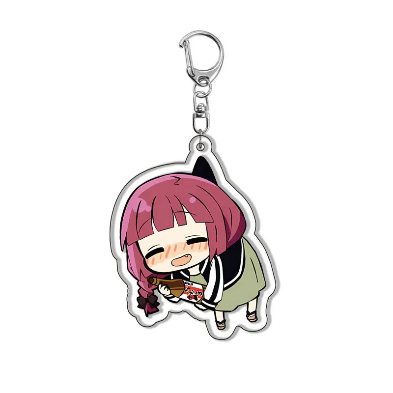 Bocchi the Rock Anime Keychain - Kawaii Cosplay Gift Collection