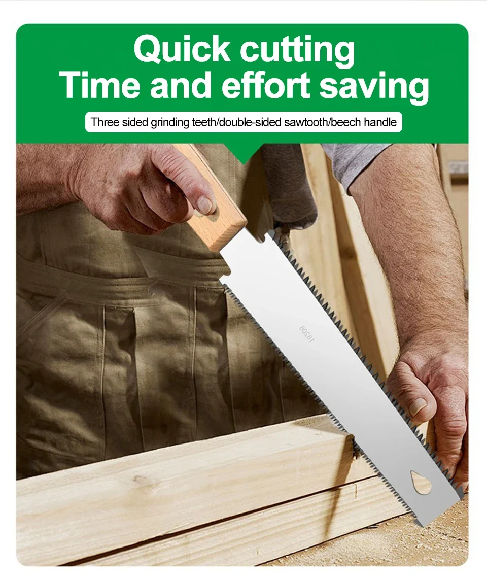 Japanese Hand Saw SK5 Steel for Woodworking