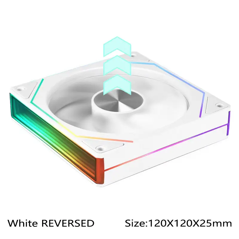 Prism 7PRO 120mm RGB Case Cooling Fan with PWM Control and CD Pattern Axis