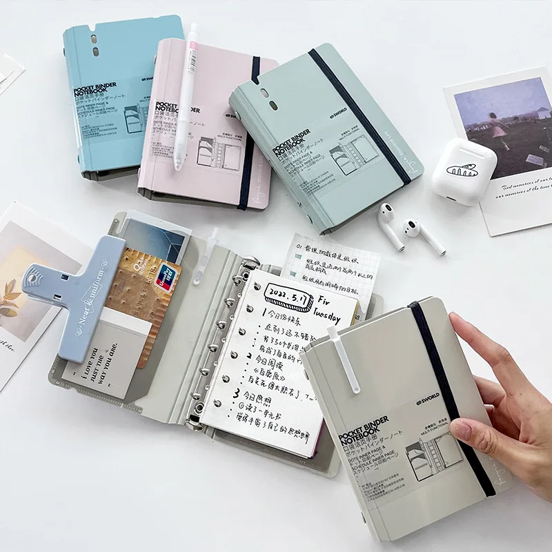 Blocco Note Portatile A7, Taccuino di Alta Qualità, Libro Tascabile a Fogli Staccabili, Piccolo Quaderno - immagine 3