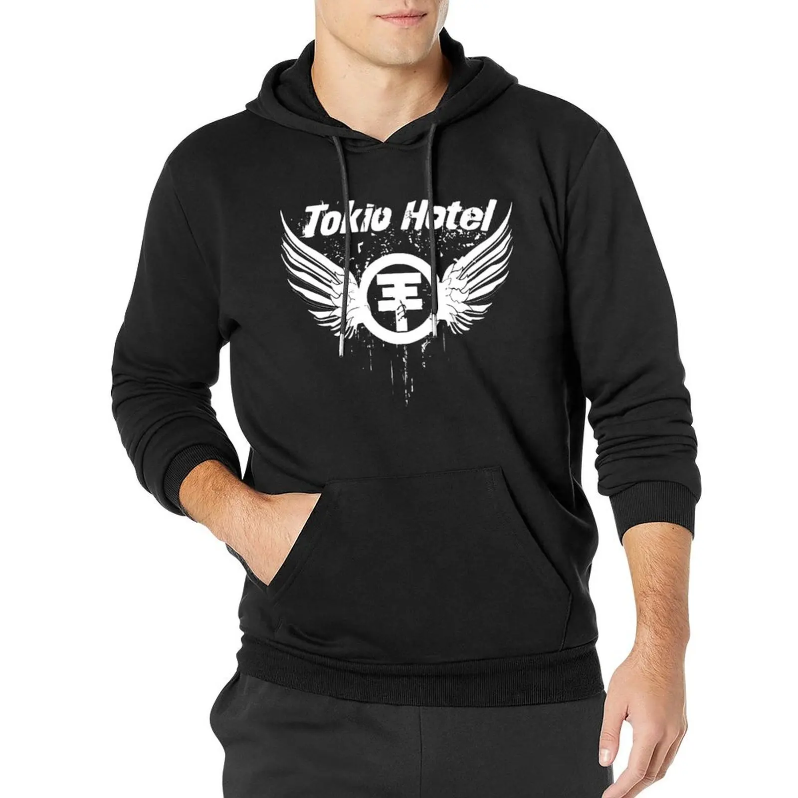 

Tokio Hotel Logo Streetwear Hoodies Winter Rock Band Y2k Cute Hoodie Men Oversized Outerwear Basic Cotton Hooded Sweatshirts