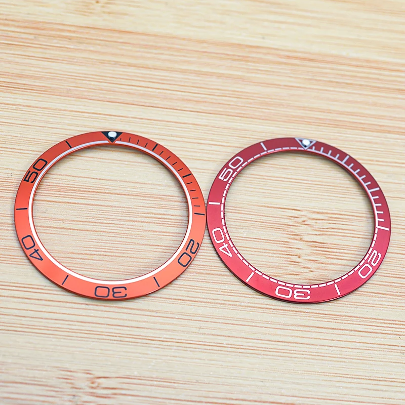 NH35 Bezel, watch part, size 38X30.5MM, for Seiko SKX007/SKX009/SKX011/SKX171/SKX173/SRPD etc., ceramic, diving bezel