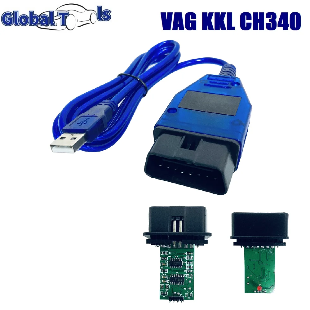 VAG KKL 409 Car Diagnostic Interface VAG COM 409 CH340 Chip VagCom 409 ...