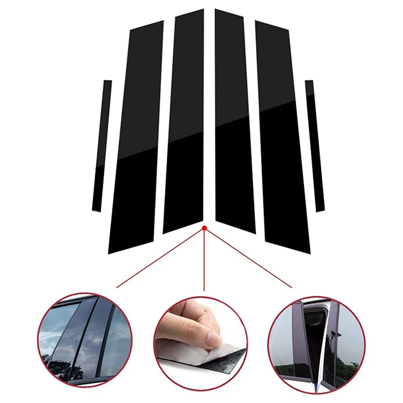 X AUTOHAUX Gloss Black Exterior Door Handle Covers For Ford Explorer & Edge (2011-2016) – 1 Set - View #14