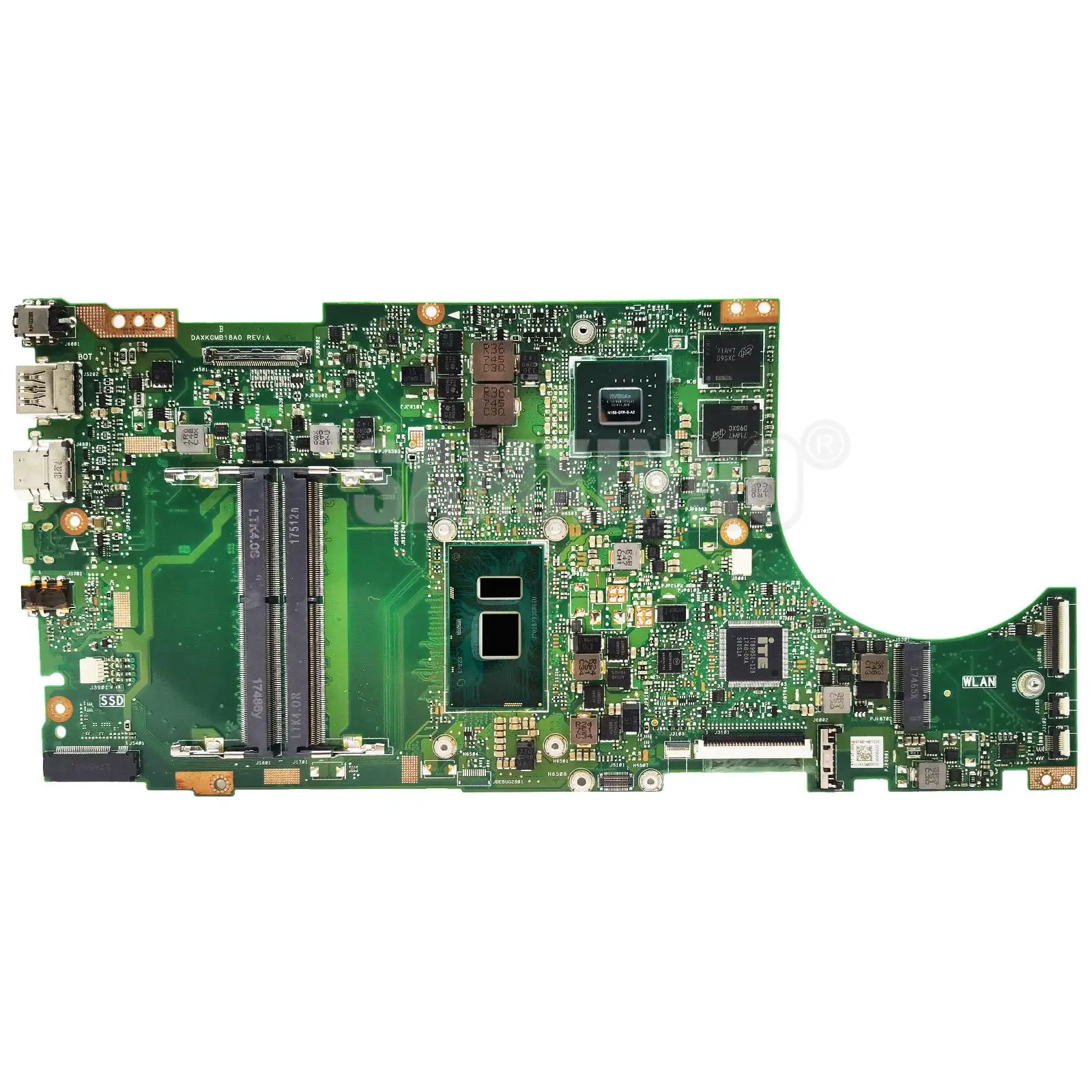 Placa-mãe do Portátil para Asus X510un X510uq X510u S510u S510un 100 Teste ok I78 Geração Cpu X510ua - Imagem 4