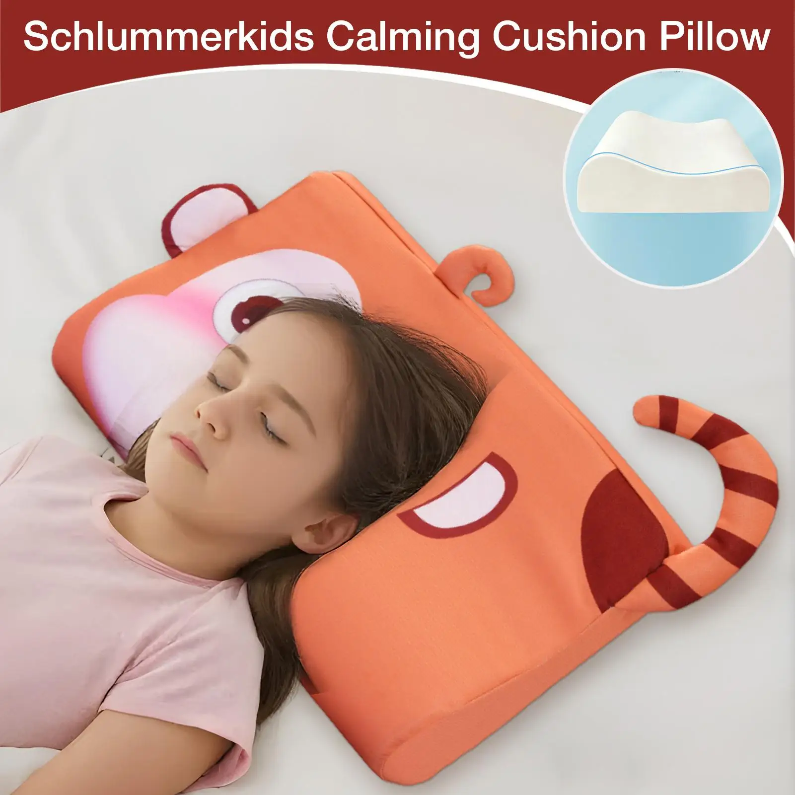 Calming Toddler Pillow for Better Sleep and Relaxation