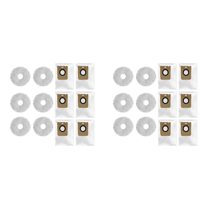 

2 шт., сменные мешки для пыли для робота-пылесоса Xiaomi Dreame Bot L10S Ultra / S10 / S10 Pro