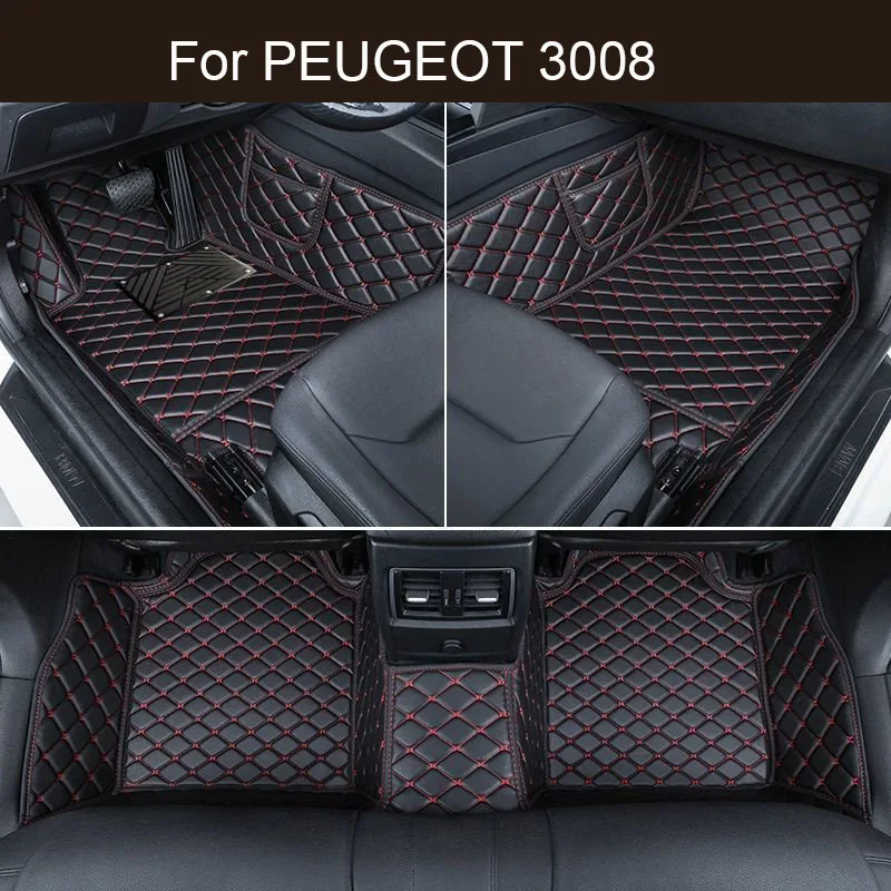

Car Floor Mats for PEUGEOT 3008 2013-2019 Accessories Auto Carpets