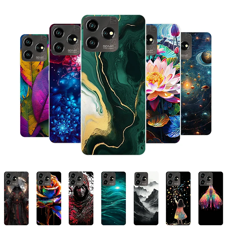 Cover per Zte Axon 30 5G Custodia Compatibile con Zte Axon 30 5G Custodia per Telefono [con Protezione dello Schermo in Vetro temperato][Luminous Effect] YGZ-ZSH