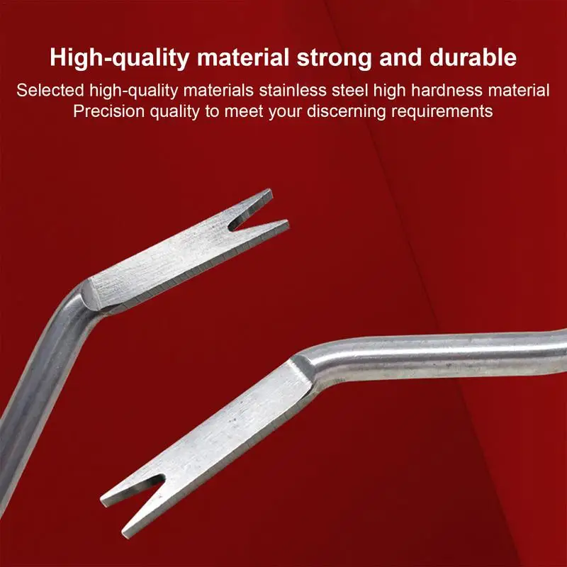 Precision Pick Tool Precise Seating Stainless Steel Pick Tool Ergonomic Handle Versatile Hand Set Multi-Use And Hook