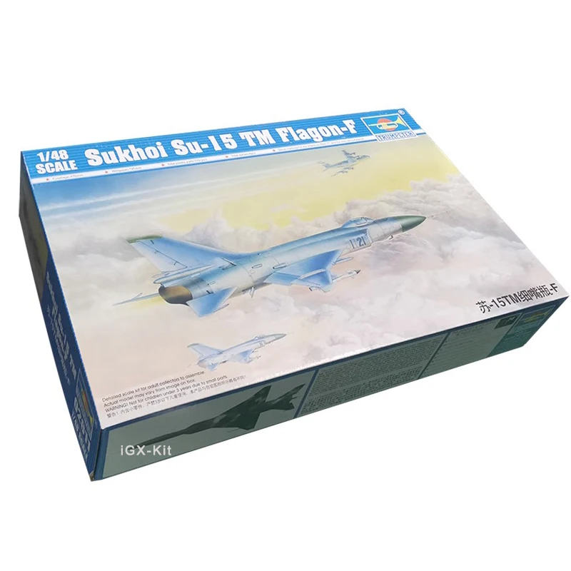 

Trumpeter 02811 1:48 Sukhoi Su15 Su-15 TM Flagon F Fighter Interceptor Plane Plastic Assembly Model Building Kit Gift Toy