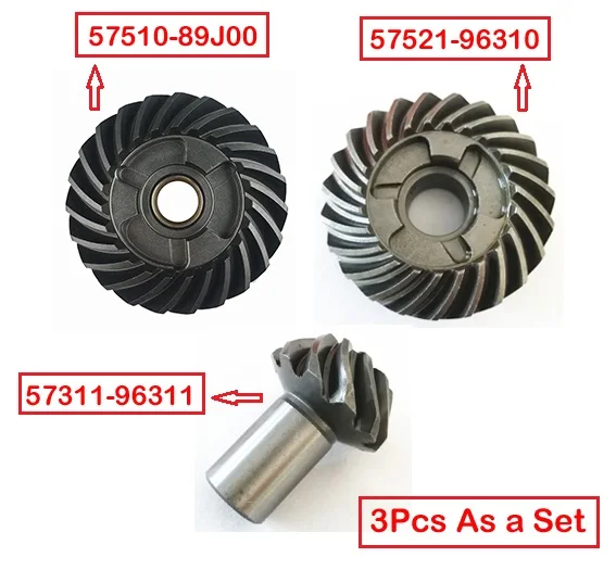 Boat 963 Gear Set For Suzuki Outboard Motor  DT DF 20HP 25HP 30HP PINION Gear FORWARD Gear REVERSE Gear