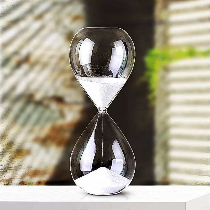 Hourglass Sand Timer, Improve Productivity, Achieve Goals, Stay Focused, Be More Efficient, Time Management Tool, 5/30 Minutes Decor, sand timer,liquid hourglass timer,colored hourglass
