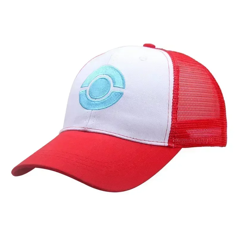 Baseball Caps Adjustable Letter Gifts Peaked Cap Children Adult Embroidery Cosplay Anime Pokemon Figure Ash Ketchum