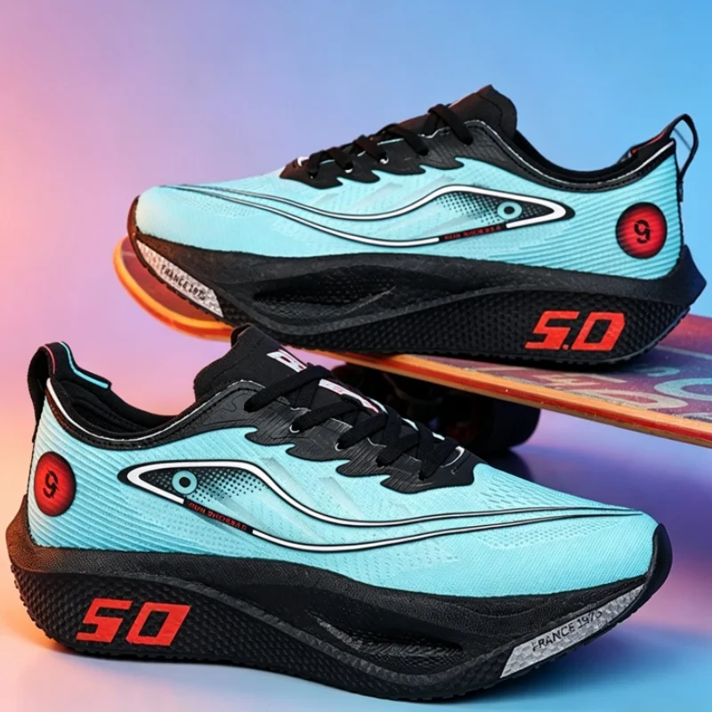 Athletic Running Shoes Carbon Board Marathon Men Sports Breathable Lightweight Women's Comfortable Speciality Stability Sneakers 4