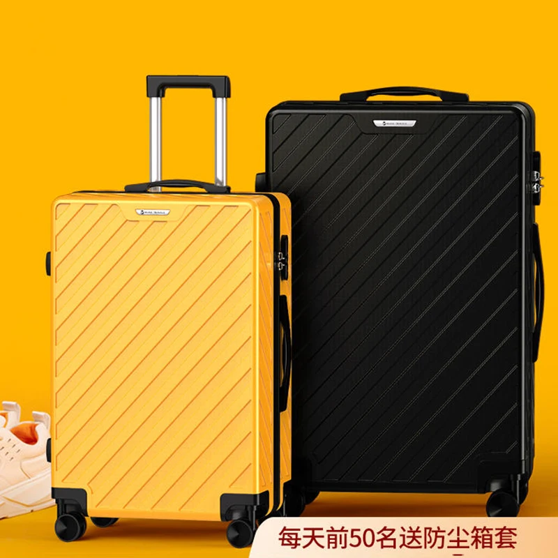 

Luggage Men's trolley case Large capacity 28 suitcase universal wheel Female 20 Strong durable password suitcase 24 inches