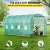 SucceBuy Walk-in Tunnel Greenhouse Galvanized Frame & Waterproof Cover 15x7x7/10x7x7/20x10x7/12x7x7 ft Greenhouses & Cold Frames 6 SucceBuy Walk-in Tunnel Greenhouse Galvanized Frame & Waterproof Cover 15x7x7/10x7x7/20x10x7/12x7x7 ft Greenhouses & Cold Frames 6