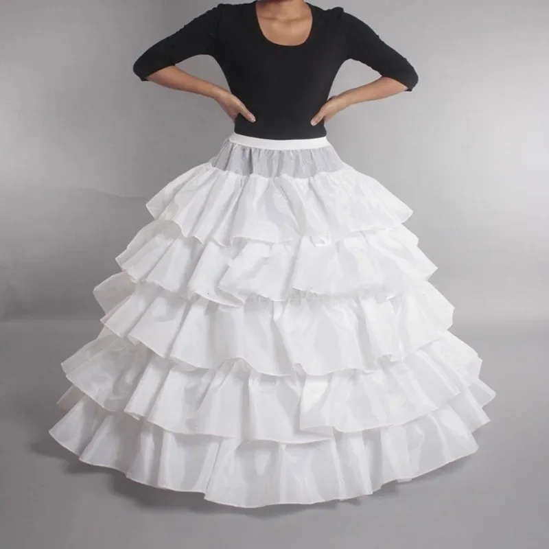 New Wedding Accessories 3 Rings Petticoat for Wedding Dress Lace Up Elastic Band Adjustable 12 Styles Available