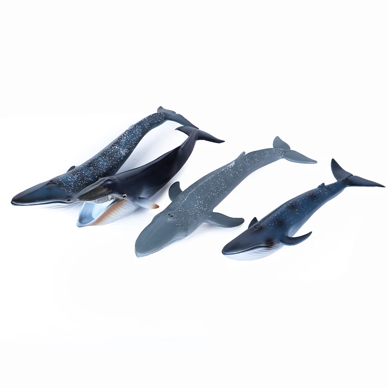 Sea Life Animals Blue Whale Miniature Ocean Decoration Toy