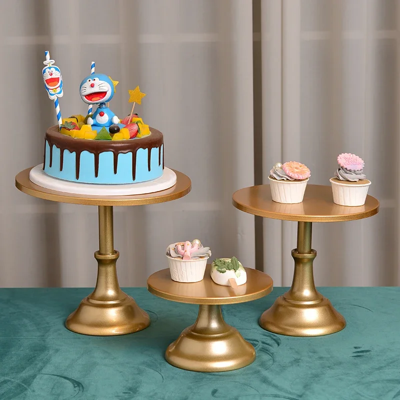 Dessert Cake Stand Home Party Dessert Table Display Rack Tray Cold Meal Tea Break Table Afternoon Tea Center Rack Metal