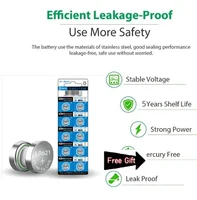2-50PCS AG1 LR621 364 V364 164 531 SR621 SR621SW SR60 CX60 1.55V Alkaline Battery For Watch Car Key Remote Toy Button Coin Cell - Image 4